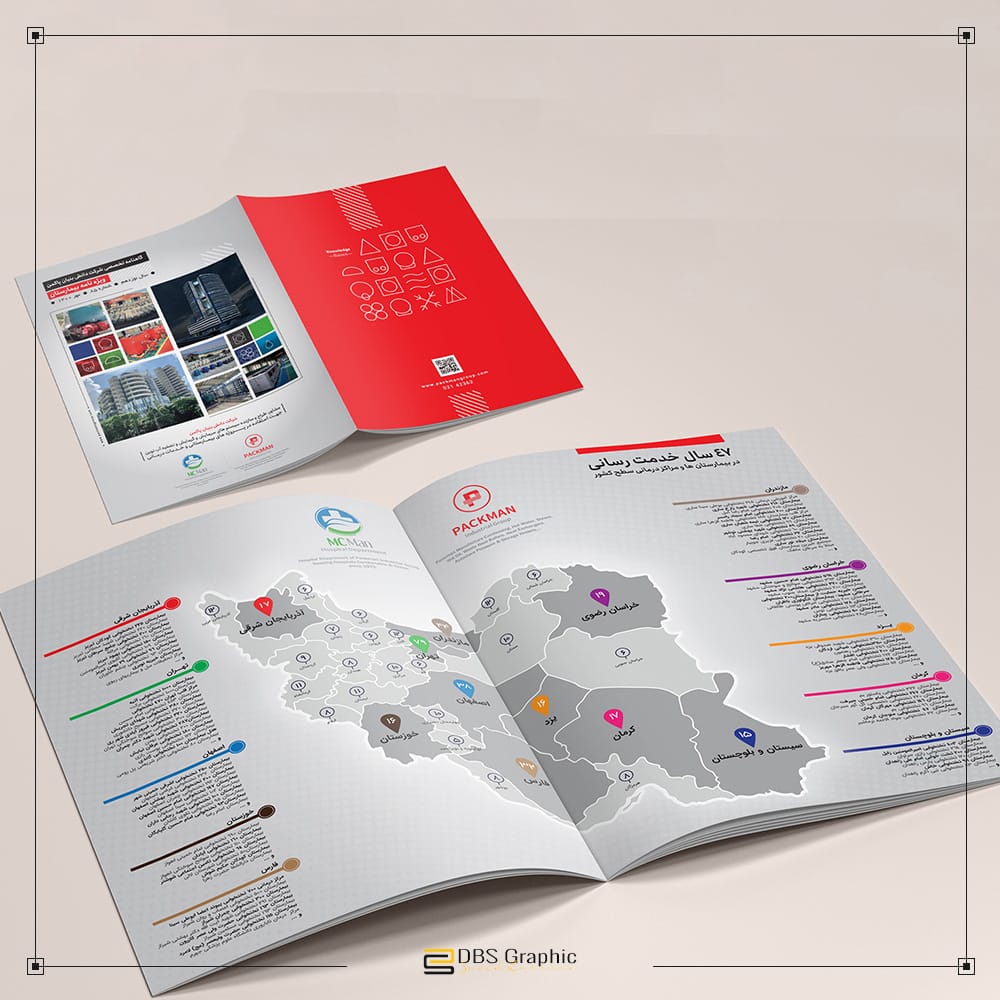 Catalog Design For Packman Group DBS Graphic
